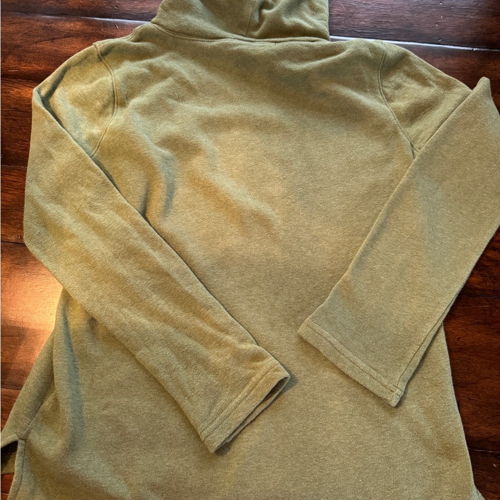J Crew Green Turtleneck Sweatshirt/Sweater- Size XS - Picture 9 of 10